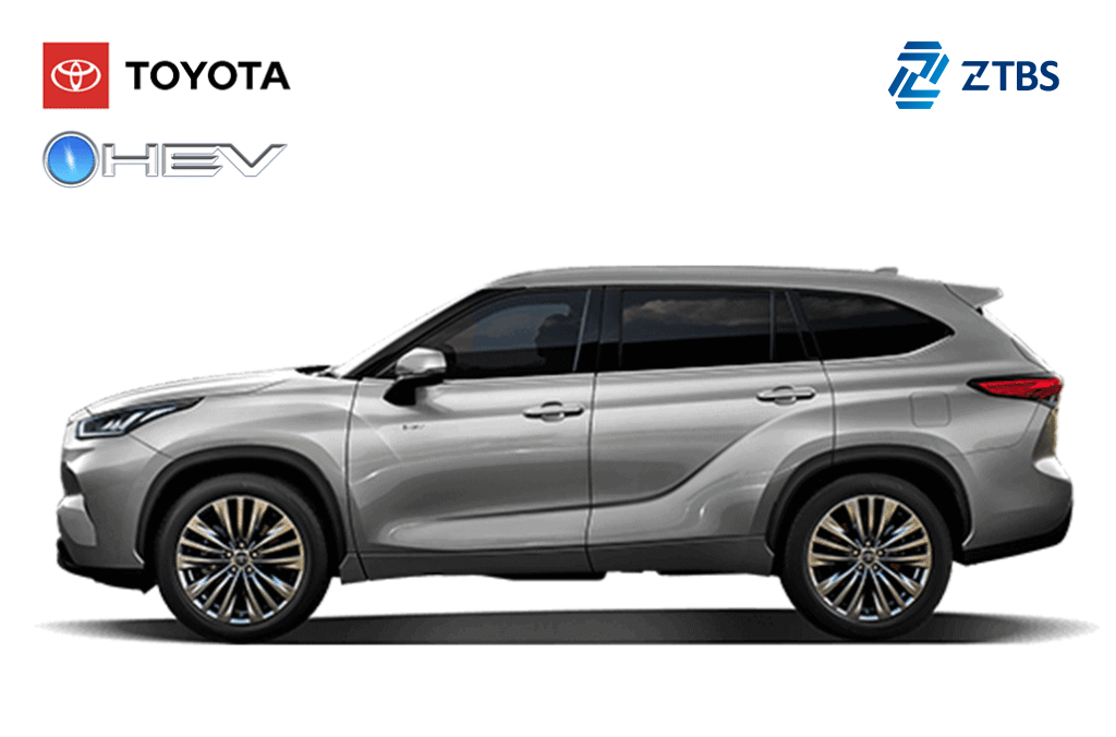 Toyota Highlander hybrid تویوتا هایلندر هیبرید نمایندگی تویوتا زرین تجارت به سیما محصولات هیبرید تویوتا