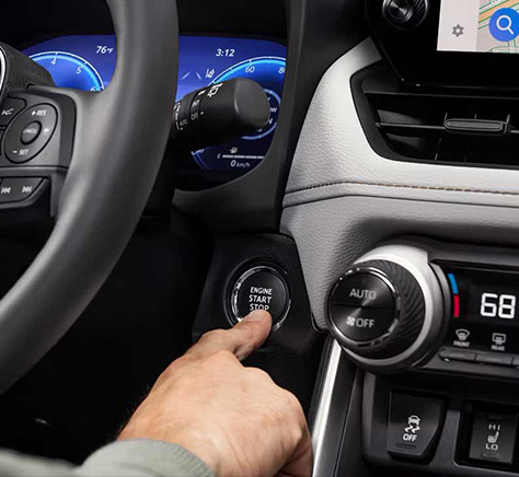 سیستم keyless تویوتا راو4 rav4